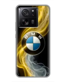 Чохол для Xiaomi 16 з картинкою «Золотистий дим BMW»