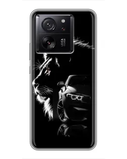 Чохол для Xiaomi 16 з картинкою «BMW та лев»
