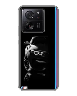 Чохол для Xiaomi 16 з картинкою «Силует BMW в темряві»