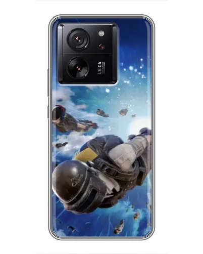Чохол для Xiaomi 16 з картинкою «Десант PUBG — стрибок»
