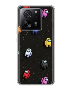 Чохол для Xiaomi 16 з картинкою «Космічний патерн Among Us»