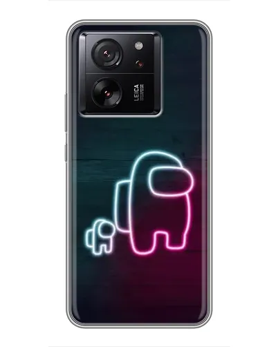 Чохол для Xiaomi 16 з картинкою «Among Us неон-арт»
