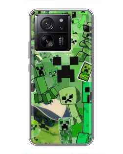 Чохол для Xiaomi 16 з картинкою «Кріпери Minecraft»