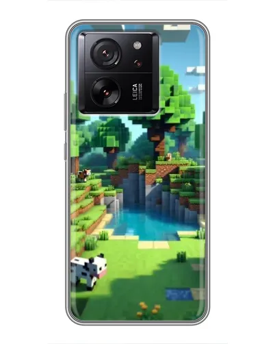Чохол для Xiaomi 16 з картинкою «Minecraft літній день»
