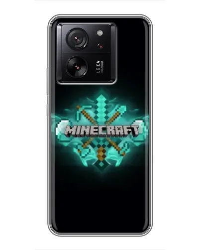 Чохол для Xiaomi 16 з картинкою «Minecraft Diamond лого»
