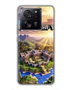 Чохол для Xiaomi 16 з картинкою «Minecraft панорама»