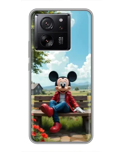 Чохол для Xiaomi 16 з картинкою «Міккі на лавці»