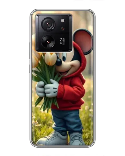 Чохол для Xiaomi 16 з картинкою «Міккі з тюльпанами»