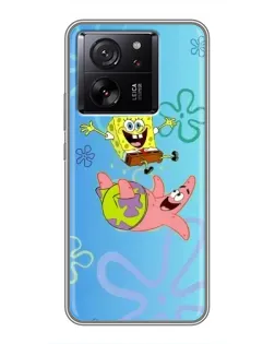 Чохол для Xiaomi 16 з картинкою «Спанч Боб та Патрік»