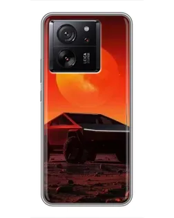 Чохол для Xiaomi 16 з картинкою «Cybertruck на Марсі»