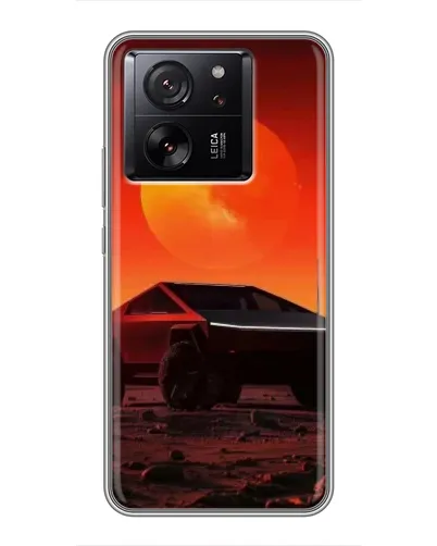 Чохол для Xiaomi 16 з картинкою «Cybertruck на Марсі»