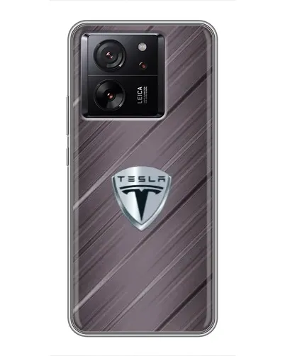 Чохол для Xiaomi 16 з картинкою «Металева текстура Tesla»