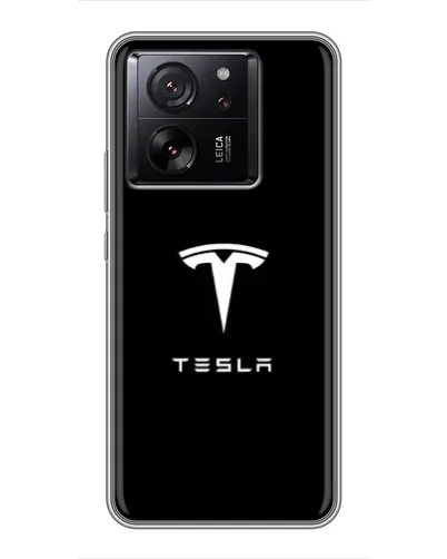 Чохол для Xiaomi 16 з картинкою «Tesla White Logo»