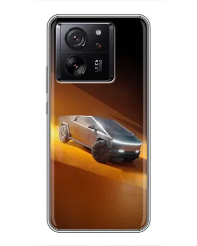 Чохол для Xiaomi 16 з картинкою «Cybertruck у пустелі»