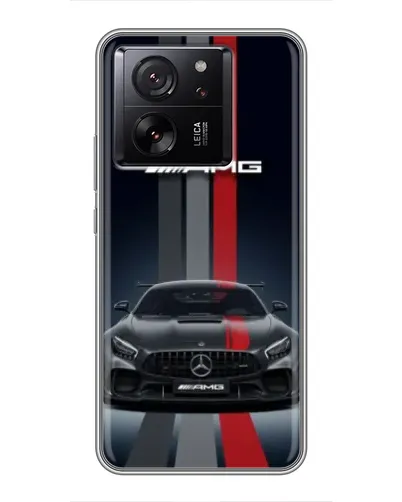 Чохол для Xiaomi 16 з картинкою «Mercedes — білий карбон»
