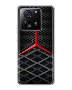 Чохол для Xiaomi 16 з картинкою «Mercedes Carbon Grid»