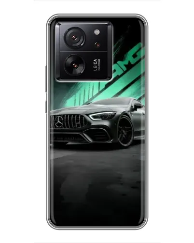 Чохол для Xiaomi 16 з картинкою «Темний Mercedes AMG»
