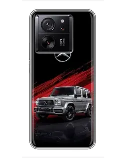 Чохол для Xiaomi 16 з картинкою «Mercedes G-Class червоний»