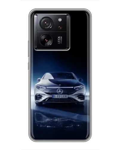 Чохол для Xiaomi 16 з картинкою «Нічний Mercedes EQ»