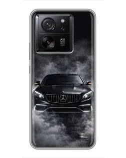 Чохол для Xiaomi 16 з картинкою «Mercedes у диму»