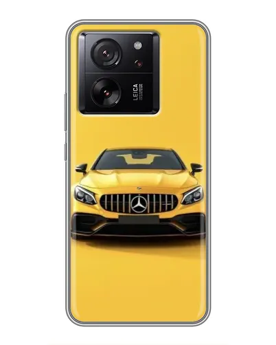 Чохол для Xiaomi 16 з картинкою «Жовтий Mercedes GT»