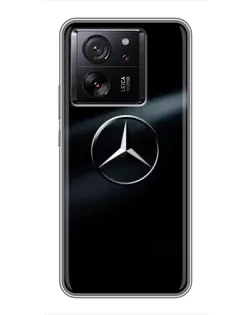 Чехол для Xiaomi 16 с картинкой «Mercedes на металле» Чехол для Xiaomi 16 с картинкой «Mercedes на металле»
