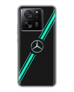 Чехол для Xiaomi 16 с картинкой «Спортивные линии Mercedes» Чехол для Xiaomi 16 с картинкой «Спортивные линии Mercedes»