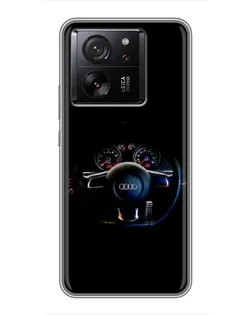 Чохол для Xiaomi 16 з картинкою «Салон Audi — кермо»
