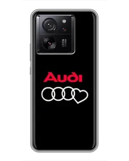 Чохол для Xiaomi 16 з картинкою «Логотип Audi Heart»