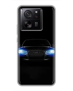 Чохол для Xiaomi 16 з картинкою «Audi в неоні»