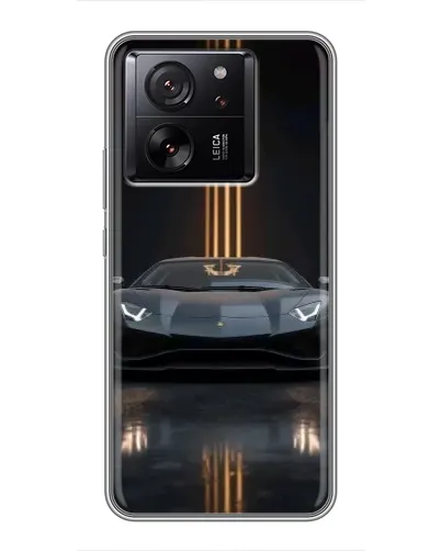 Чохол для Xiaomi 16 з картинкою «Lamborghini золоті лінії»