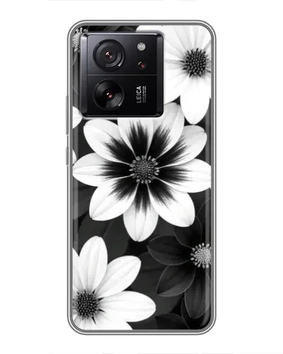 Чохол для Xiaomi 16 з картинкою «Монохромні айстри» Чохол для Xiaomi 16 з картинкою «Монохромні айстри»
