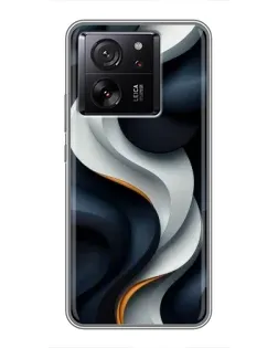 Чохол для Xiaomi 16 з картинкою «Об'ємні чорно-білі стрічки» Чохол для Xiaomi 16 з картинкою «Об'ємні чорно-білі стрічки»