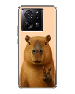 Чохол для Xiaomi 16 з картинкою «Капібара вікторія» Чохол для Xiaomi 16 з картинкою «Капібара вікторія»