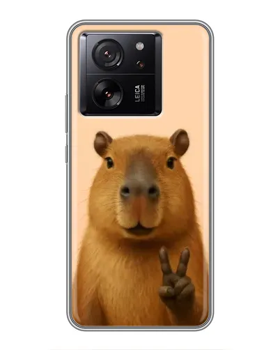 Чохол для Xiaomi 16 з картинкою «Капібара вікторія»