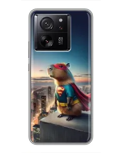 Чохол для Xiaomi 16 з картинкою «Капі-мен супергерой» Чохол для Xiaomi 16 з картинкою «Капі-мен супергерой»
