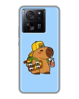 Чохол для Xiaomi 16 з картинкою «Капібара на скейті» Чохол для Xiaomi 16 з картинкою «Капібара на скейті»