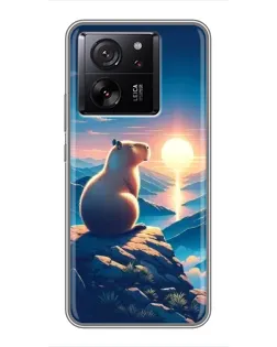 Чохол для Xiaomi 16 з картинкою «Захід сонця з капібарою» Чохол для Xiaomi 16 з картинкою «Захід сонця з капібарою»