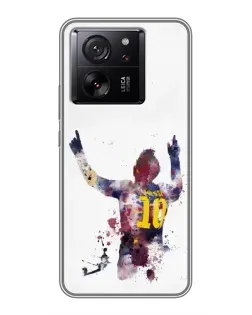 Чехол для Xiaomi 16 с картинкой «Акварельный Месси Барселона»