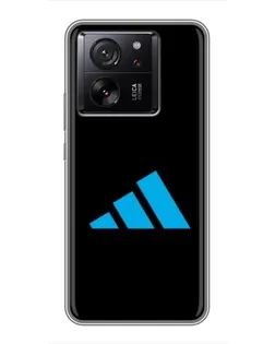 Чехол для Xiaomi 17 Max с картинкой «Adidas Cyan Logo»