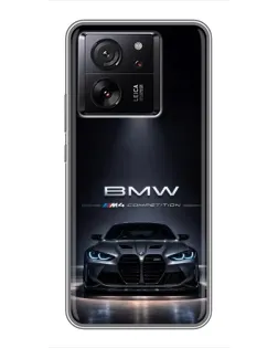 Чохол для Xiaomi 17 Max з картинкою «BMW крізь нічне місто»
