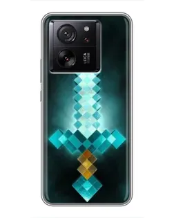 Чохол для Xiaomi 17 Max з картинкою «Алмазний меч неон»