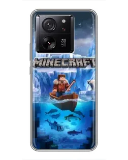 Чохол для Xiaomi 17 Max з картинкою «Minecraft льодянийсвіт»