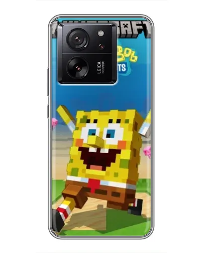 Чохол для Xiaomi 17 Max з картинкою «Губка Боб Minecraft» Чохол для Xiaomi 17 Max з картинкою «Губка Боб Minecraft»