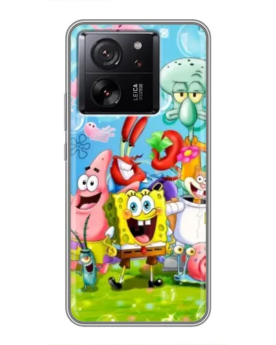 Чехол для Xiaomi 17 Max с картинкой «Губка Боб и друзья» Чехол для Xiaomi 17 Max с картинкой «Губка Боб и друзья»