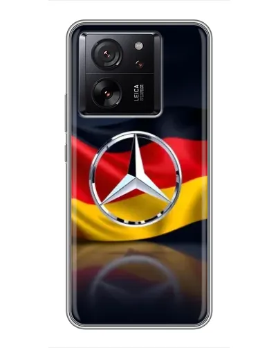 Чехол для Xiaomi 17 Max с картинкой «Mercedes — флаг Германии»