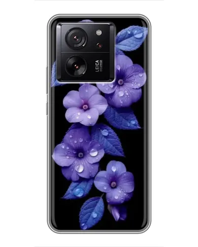Чехол для Xiaomi 17 Max с картинкой «Фиолетовые цветы с росою» Чехол для Xiaomi 17 Max с картинкой «Фиолетовые цветы с росою»