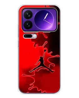 Чехол для Xiaomi 17 Pro Max с картинкой «Jordan Red Smoke»