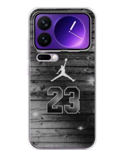 Чехол для Xiaomi 17 Pro Max с картинкой «Jordan Carbon 23»