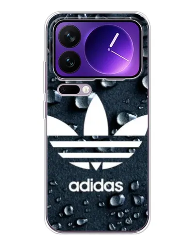 Чехол для Xiaomi 17 Pro Max с картинкой «Adidas Trefoil Blue»